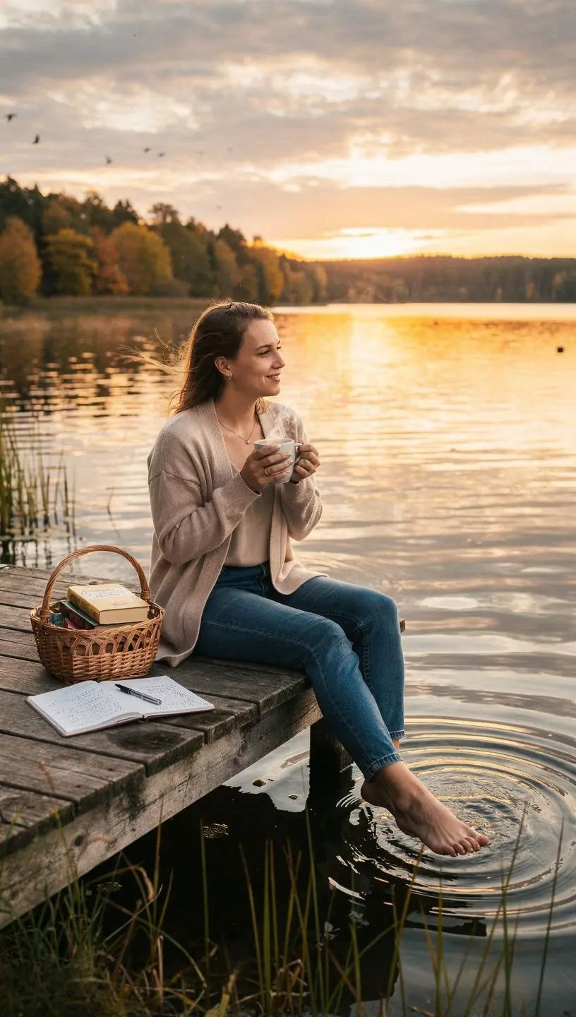 Žaliosios arbatos lapeliai ant medinio paviršiaus, vaizduojantys natūralų ir sveiką pasirinkimą.